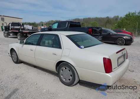2002 Cadillac Deville Dhs z USA, uszkodzony, nr VIN 1G6KE57Y72U277357
